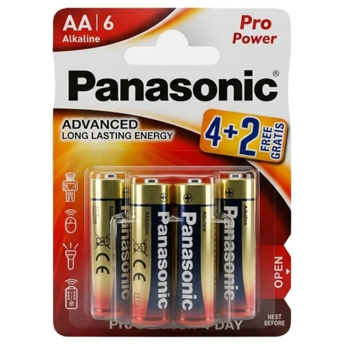 Panasonic 4+2 Alk Pro Power Kalem Pil 1 Adet