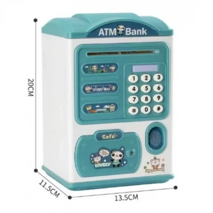 Parmak İzi ve Şifreli Elektronik ATM Kumbara