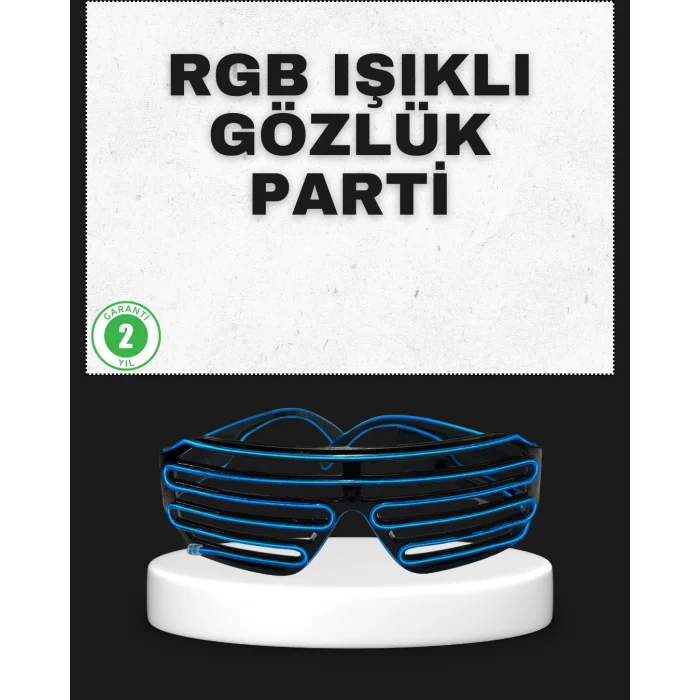 Parti ve Organizasyonlara Özel LED Işıklı Gözlük