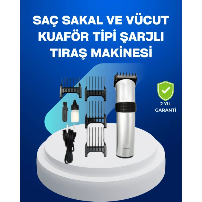 Paslanmaz Çelik Bıçaklı Tıraş Makinesi – Keskin ve Dayanıklı