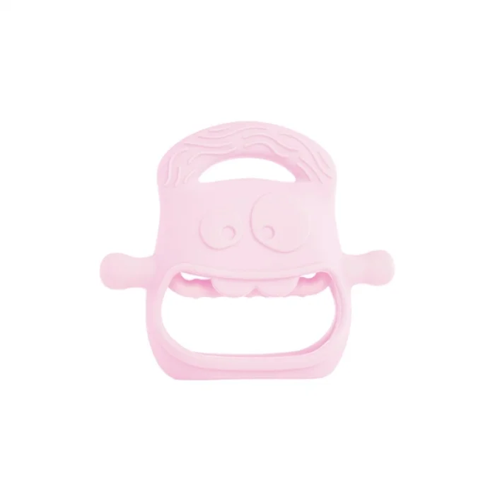 Pembe Bebek Silikon Diş Kaşıyıcı