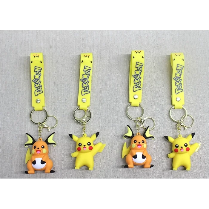 Pikachu Silikon Anahtarlık Alk4252