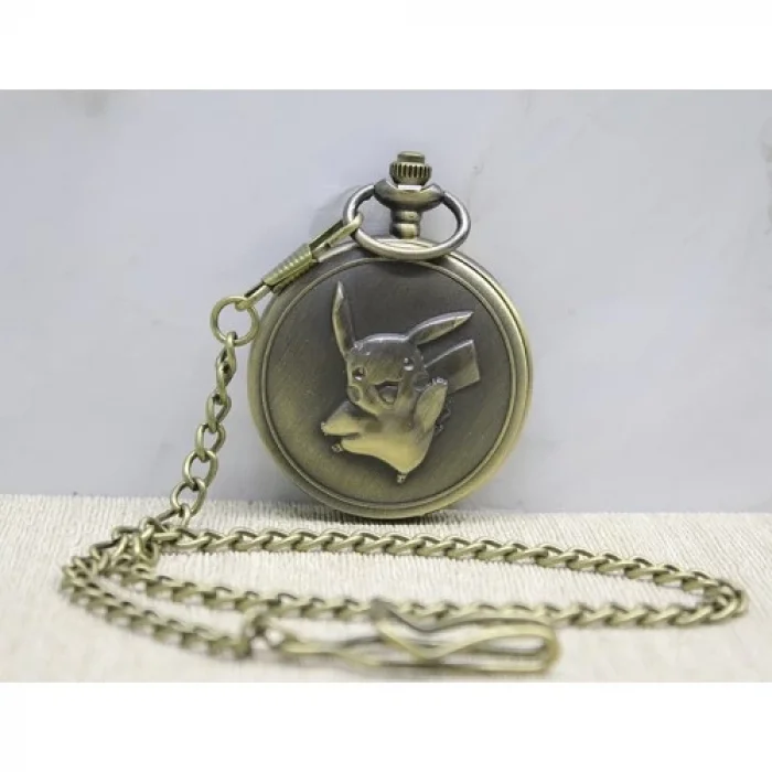 Pikachu Tasarımlı Köstekli Saat