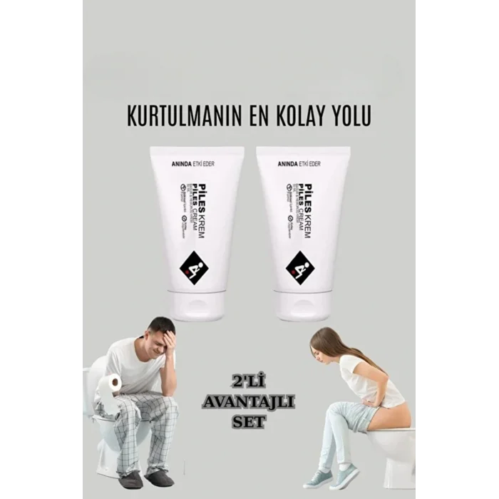 Piles Bakım Kremi 50 ml x 2 Adet