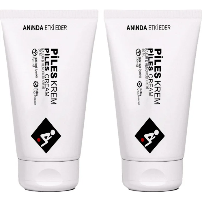 Piles Krem Analbakım 50 ml Krem 2 Adet