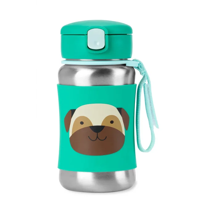 Pipetli Paslanmaz Çelik Suluk 350 ml