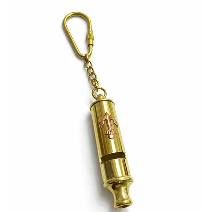 Pirinç Düdük Anahtarlık