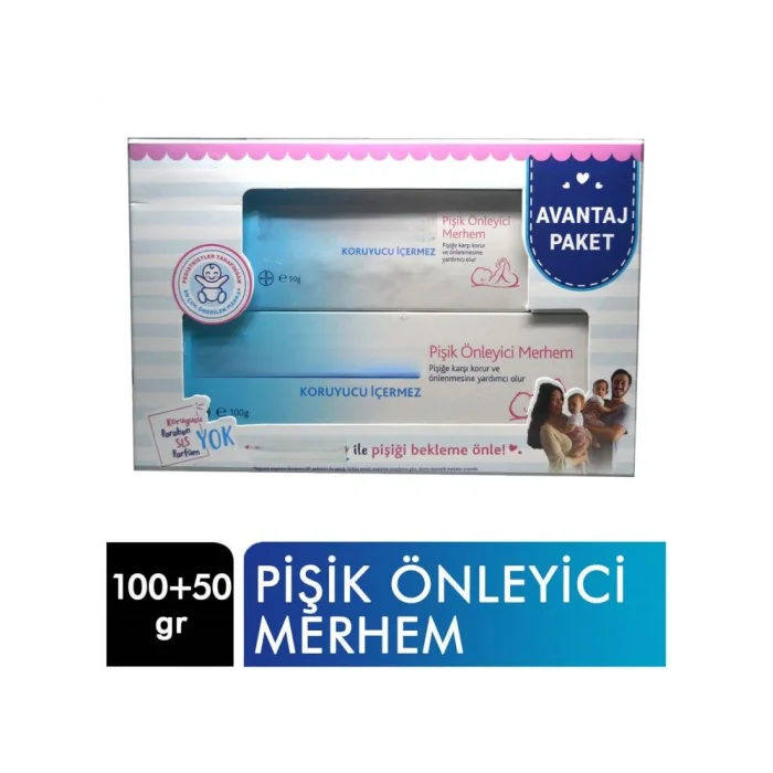 Pişik Kremi Avantaj Paketi 100 Gr + 50 Gr