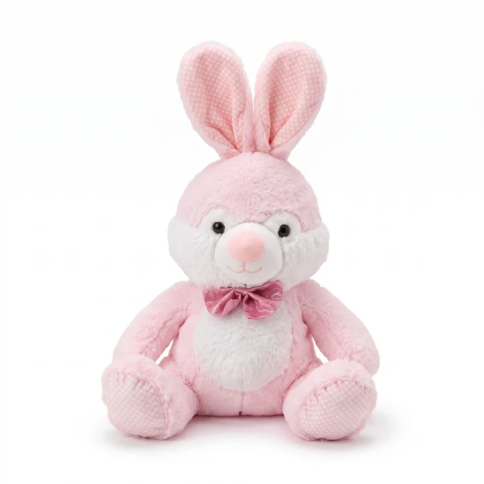 PL50245 60 CM TAVŞAN PAPYONLU PELUŞ OYUNCAK