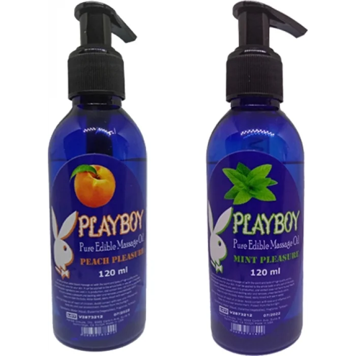 Playboy Şeftali ve Nane Aromalı Masaj Yağı