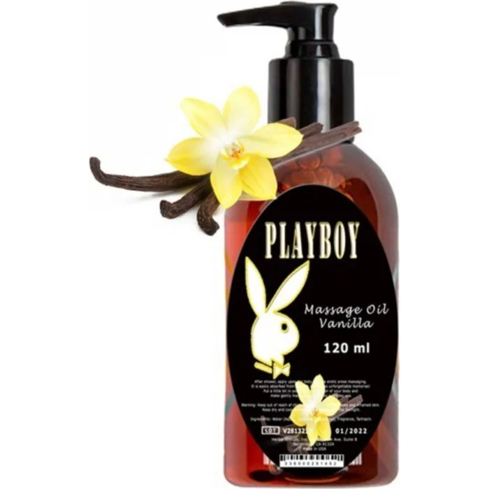 Playboy Vanilla Aromaterapi Massage Oil 120 Ml Vanilya Aromalı Vücut Masaj Yağı