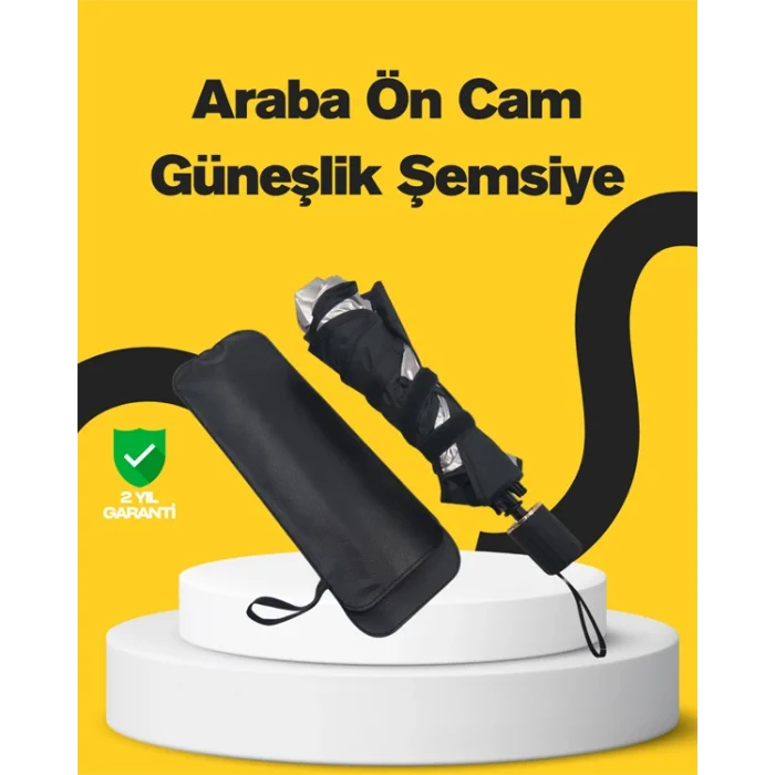 Pratik Ön Cam Güneşliği – Geniş Kapsama Alanı Kolay Saklama