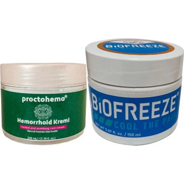 Proctohemo 100 ml + Biofreeze Masaj Kremi 150 ml