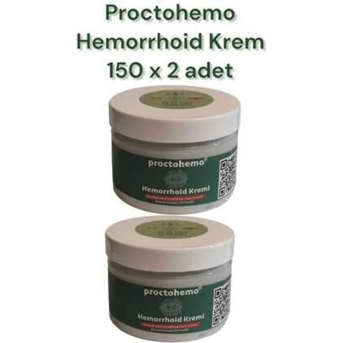 Proctohemo Hemorrhoid Kremi 150 ml 2 Adet