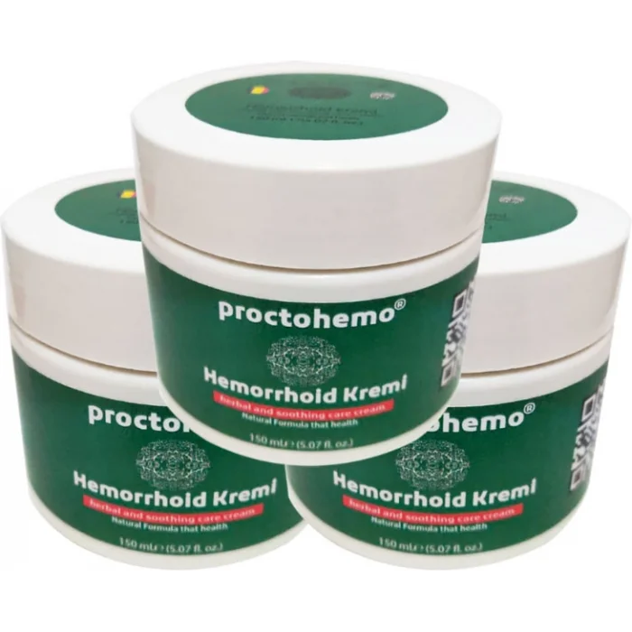 Proctohemo Kişisel Krem Büyük Boy 150 ml x 3 adet