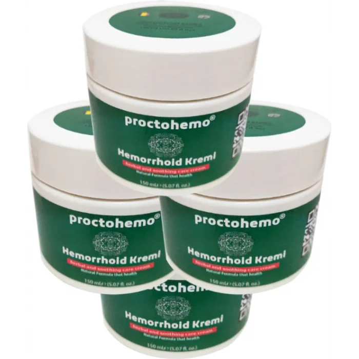 Proctohemo Kişisel Krem Büyük Boy 150 ml x 4 adet