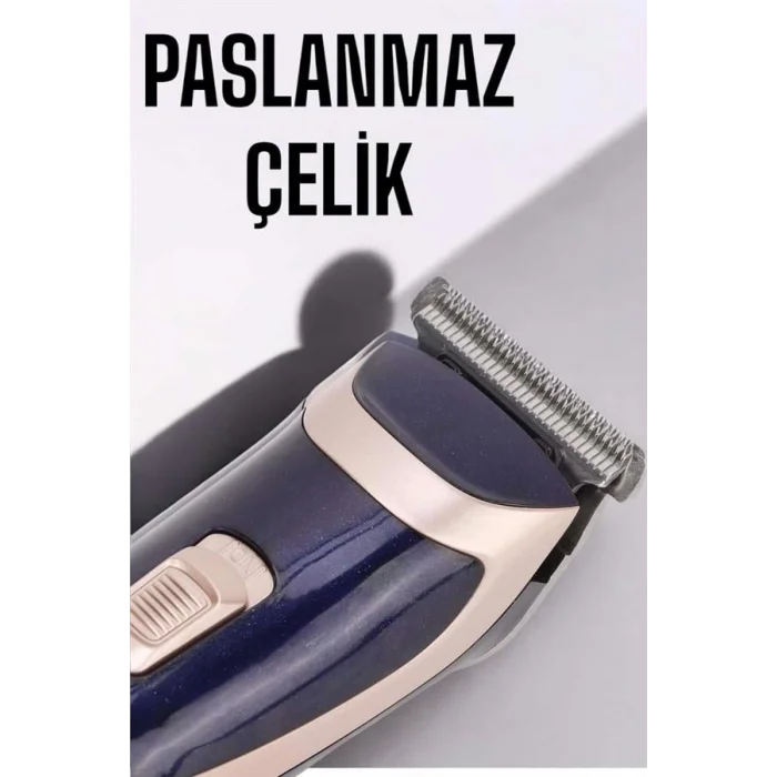 Profesyonel Şarjlı Saç ve Sakal Traş Makinesi Kolay Kullanım