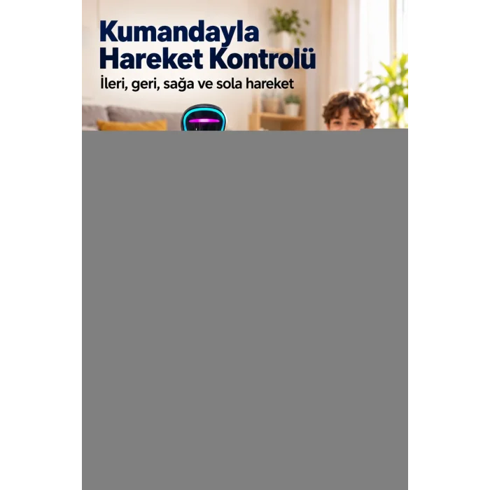 Programlanabilir Robot Oyuncak Kumandayla Komut Kaydetme Özellikli