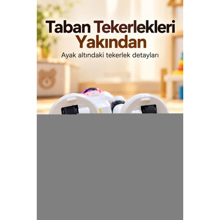 Programlanabilir Robot Oyuncak Kumandayla Komut Kaydetme Özellikli