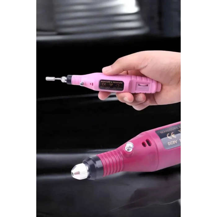Protez Tırnak Manikür ve Pedikür Seti Elektrikli