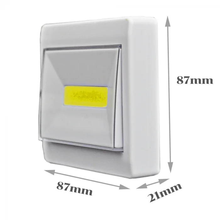 Ps-801 Cob Ledli Mıknatıslı Yapışkanlı Lamba