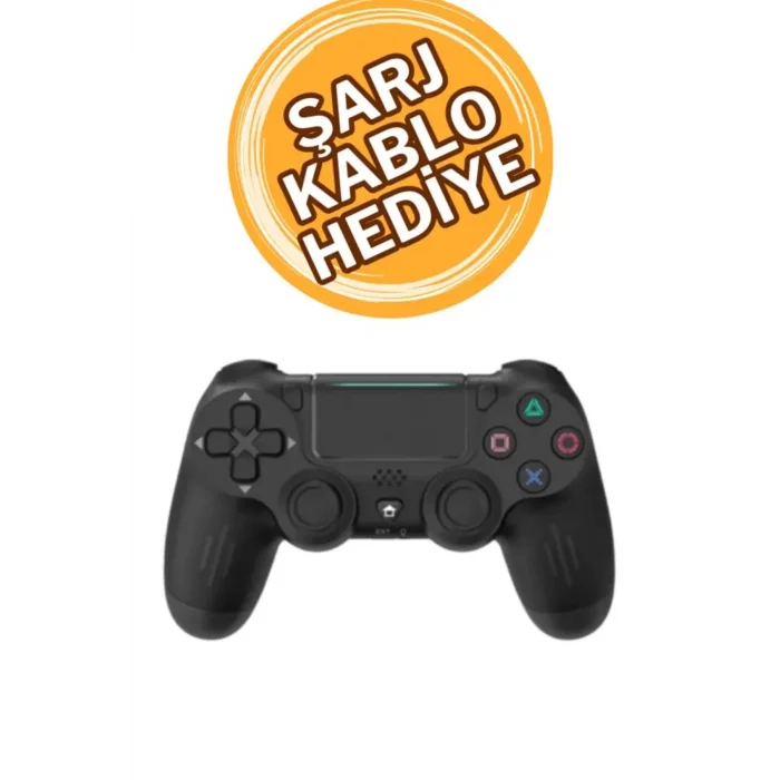 Ps4 Kol Wireless Bt Kablosuz Oyun Kolu Ps4 Joystick Tablet Telefon Pc Uyumlu Titreşimli Oyun Kolu