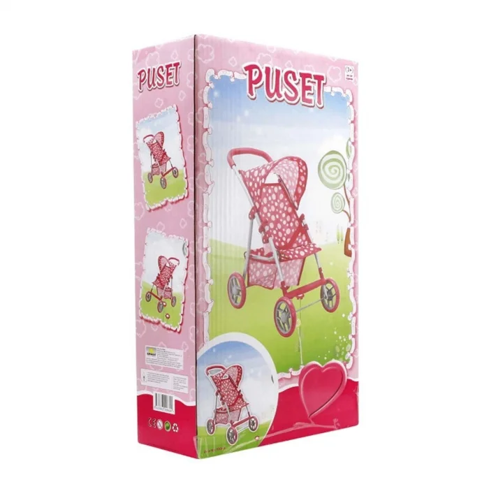 Puantiyeli 4 Tekerlekli Puset