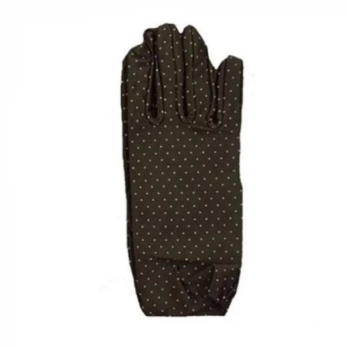 Kahverengi Puantiyeli Çocuk Eldiveni