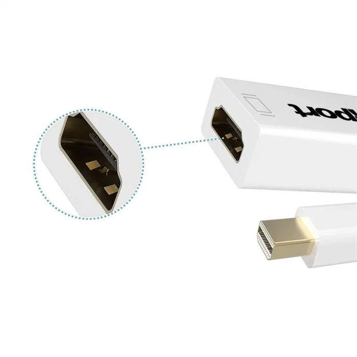 Q-DP-HDM MINI DISPLAY PORT TO HDMI DÖNÜŞTÜRÜCÜ