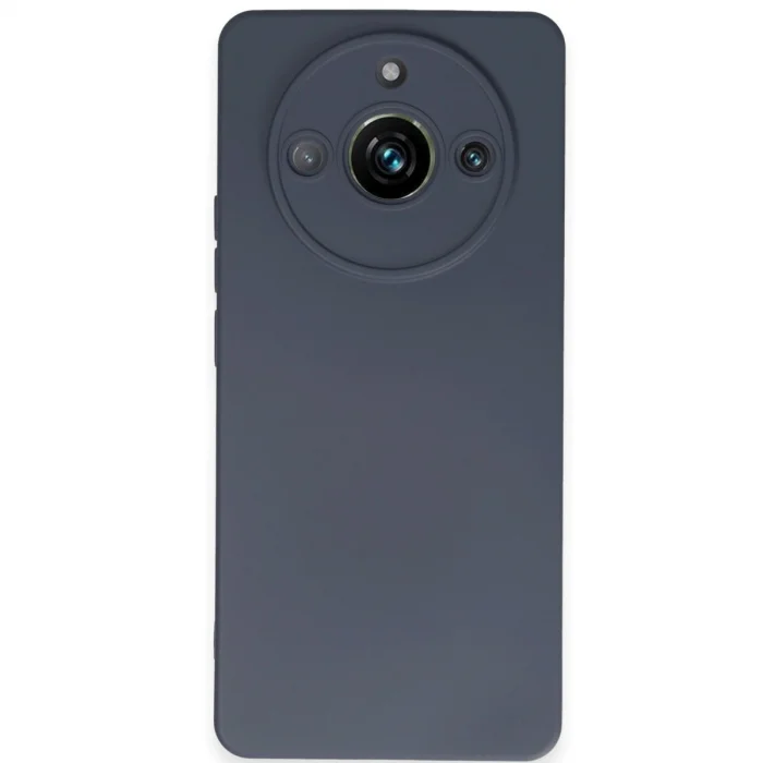 Realme 11 Pro Kılıf Nano İçi Kadife Silikon - Gri