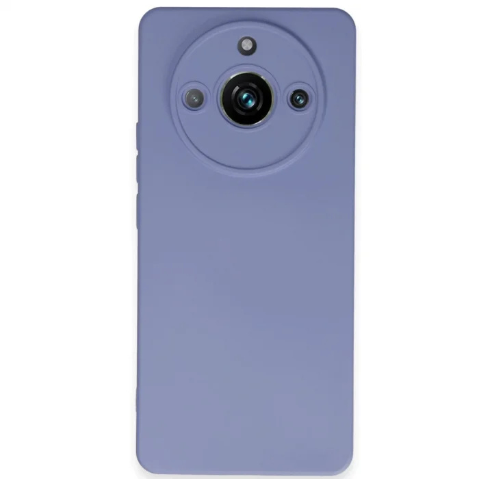 Realme 11 Pro Kılıf Nano İçi Kadife Silikon - Lila
