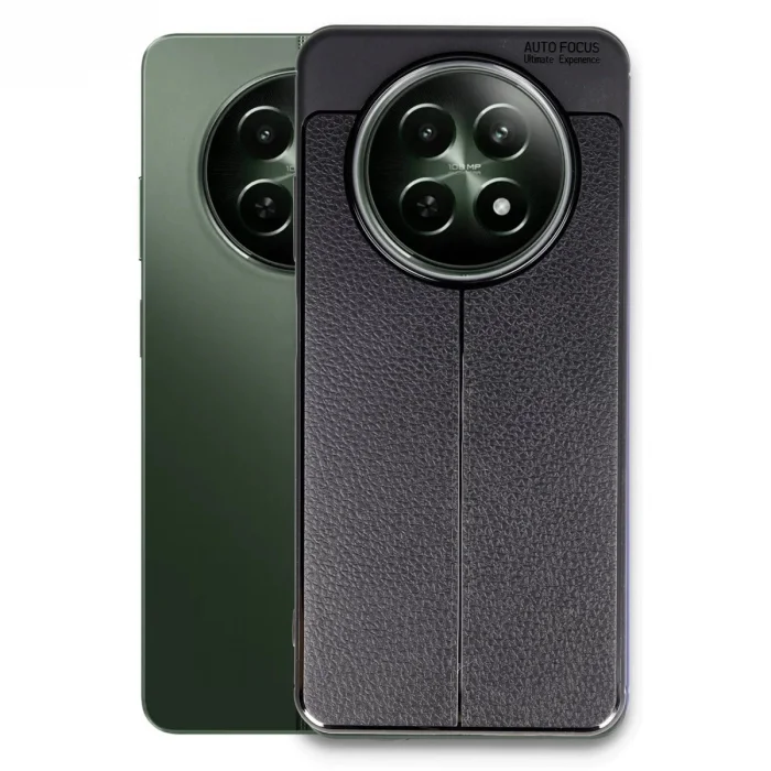 Realme 12 5g Kılıf Auto Focus Kapak - Siyah
