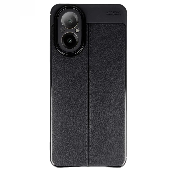 Realme 12 Lite Kılıf Auto Focus Kapak - Siyah