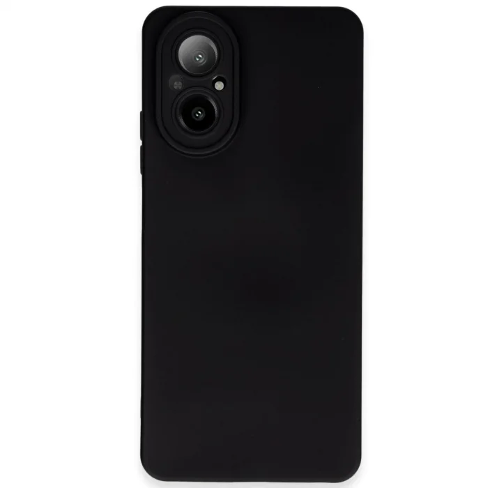 Realme 12 Lite Kılıf Nano İçi Kadife Silikon - Siyah