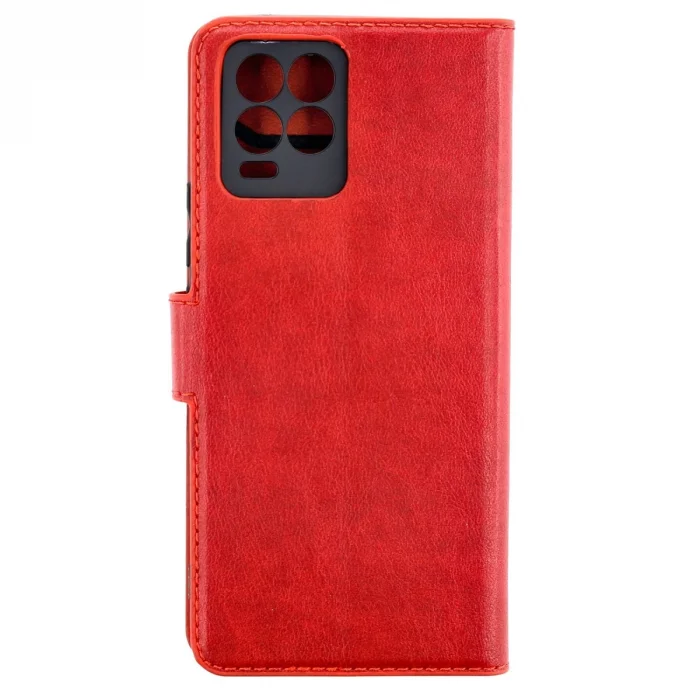 Realme 8 Pro Kılıf Trend S Plus Kapaklı Kılıf - Kırmızı