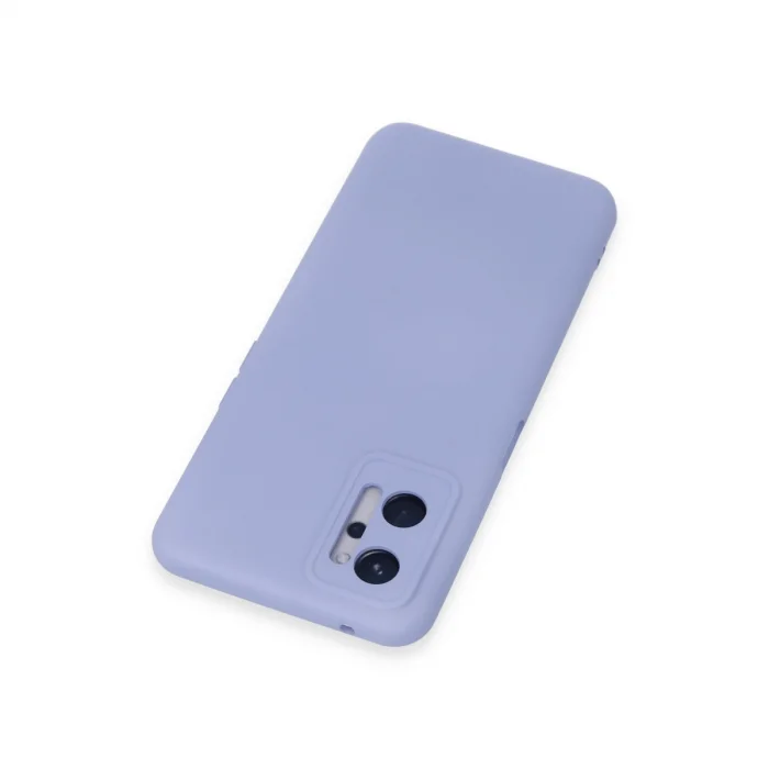 Realme 9i 4g Kılıf Nano İçi Kadife Silikon - Lila