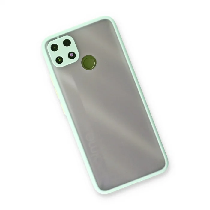 Realme C25 Kılıf Montreal Silikon Kapak - Turkuaz