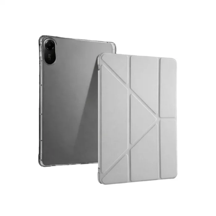 Redmi Pad 2 Kalemlikli Mars Tablet Kılıfı - Gri