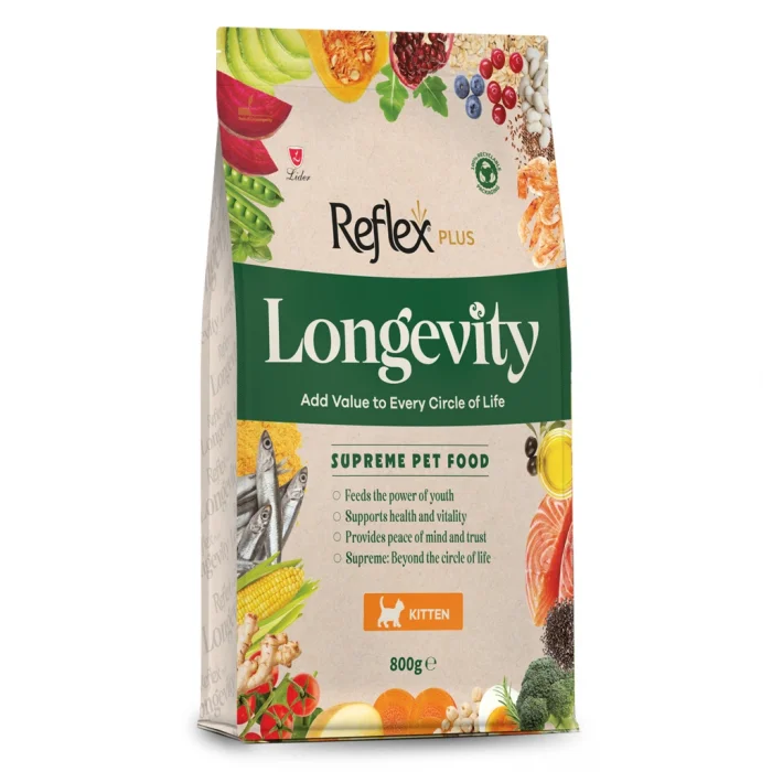 Reflex Plus Longevity Hipoalerjenik Yru Kedi sı 800gr