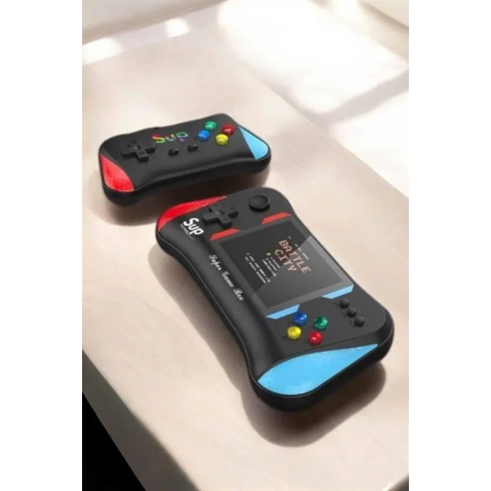 Retro 500 Oyunlu Nostaljik Oyunlu El Atari Gamebox Oyun Konsolu Çift Destekli