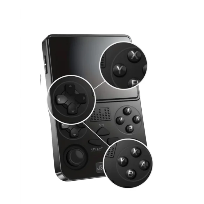 Retro El Oyun Konsolu 640×480 HD Ekran Emülatörlü