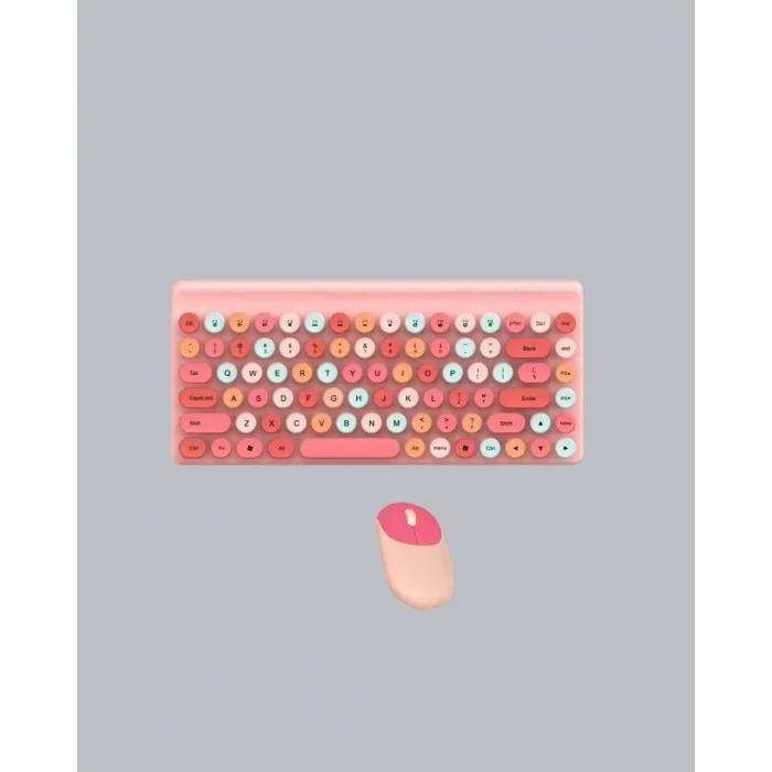 Retro Tarz Bluetooth 5.1 Klavye – Win/OSX/Android/iOS Uyumlu