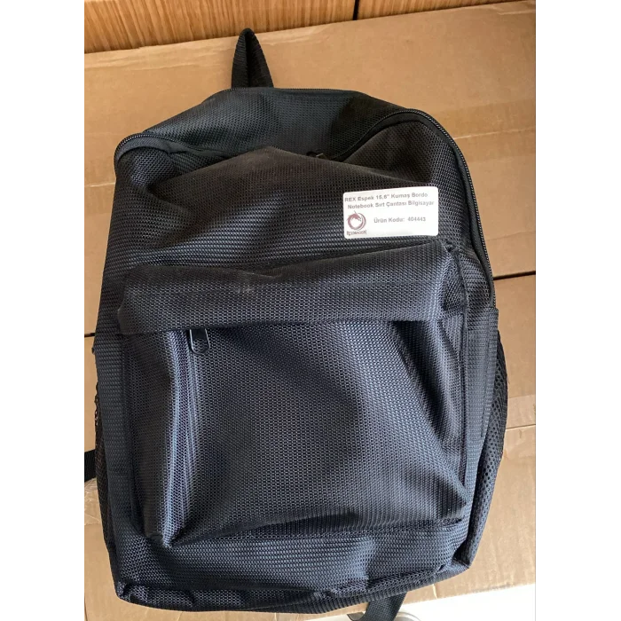 REX Espek 15,6 Kumaş Bordo Notebook Sırt Çantası Bilgisayar