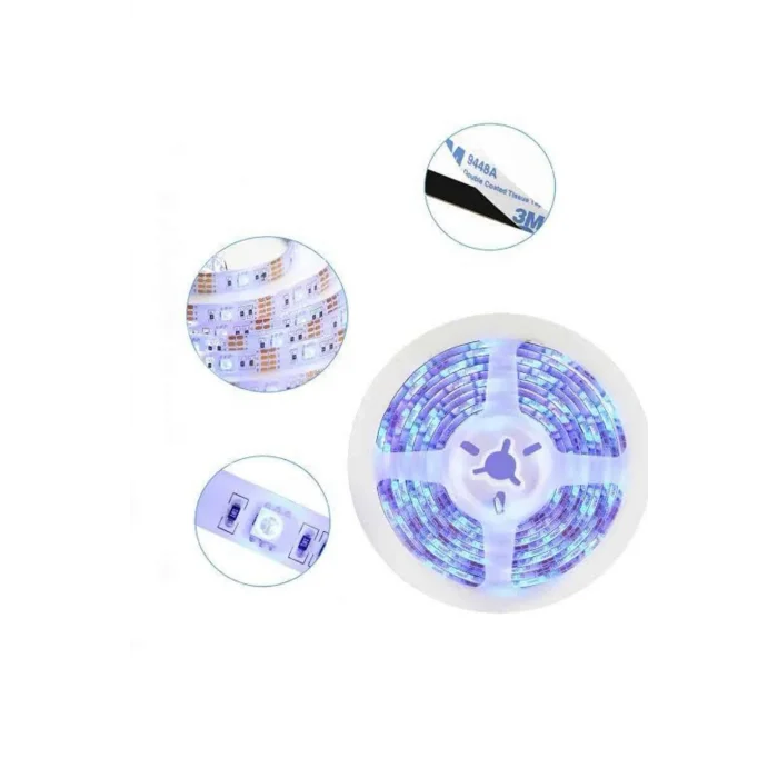 RGB Şerit Led 10 Metre Led Işık Kumanda ile Kontrol RGB