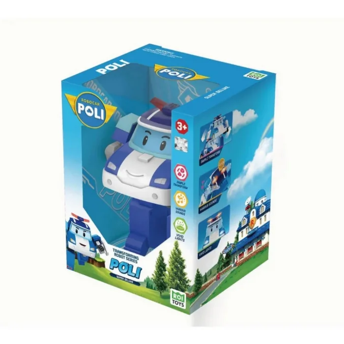 Robocar Poli Büyük Transforming Sesli Robot