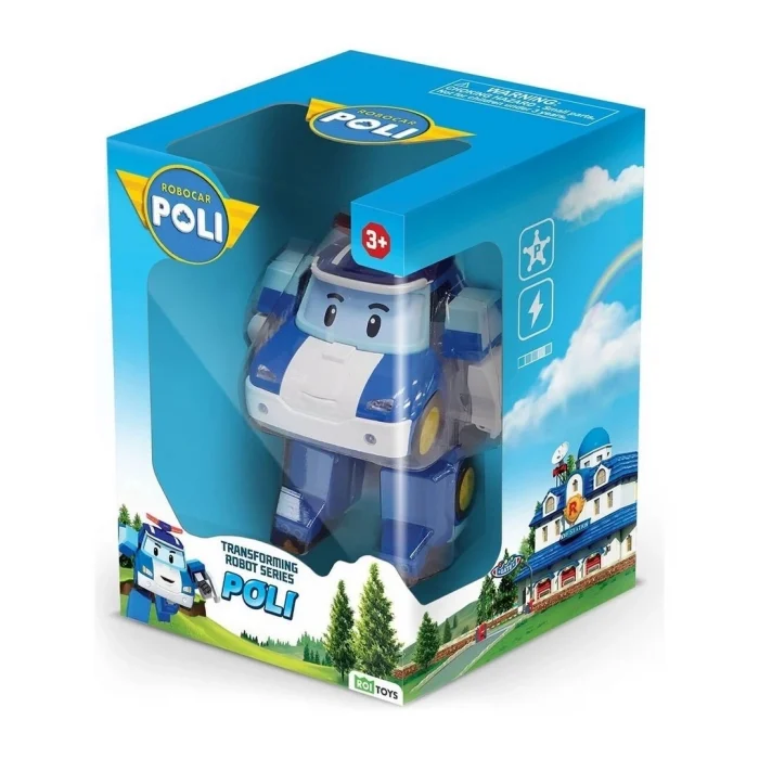 Robocar Poli Transforming Robot Figür - POLI/MRT-0650