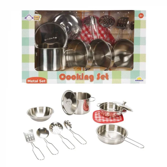 RST-LCH-YİYECEKLER METAL PİŞİRME SETİ-SUN