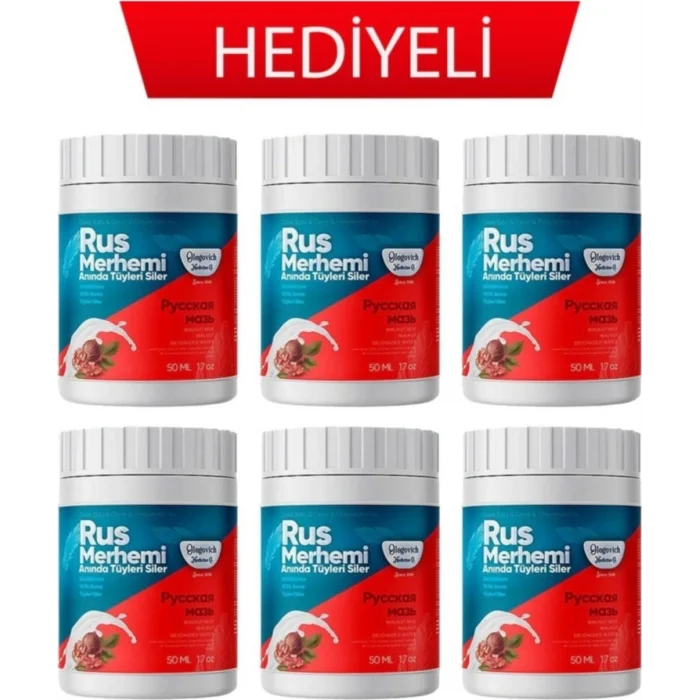Rus Merhemi 6 Kutu Orjinal Bandrollü