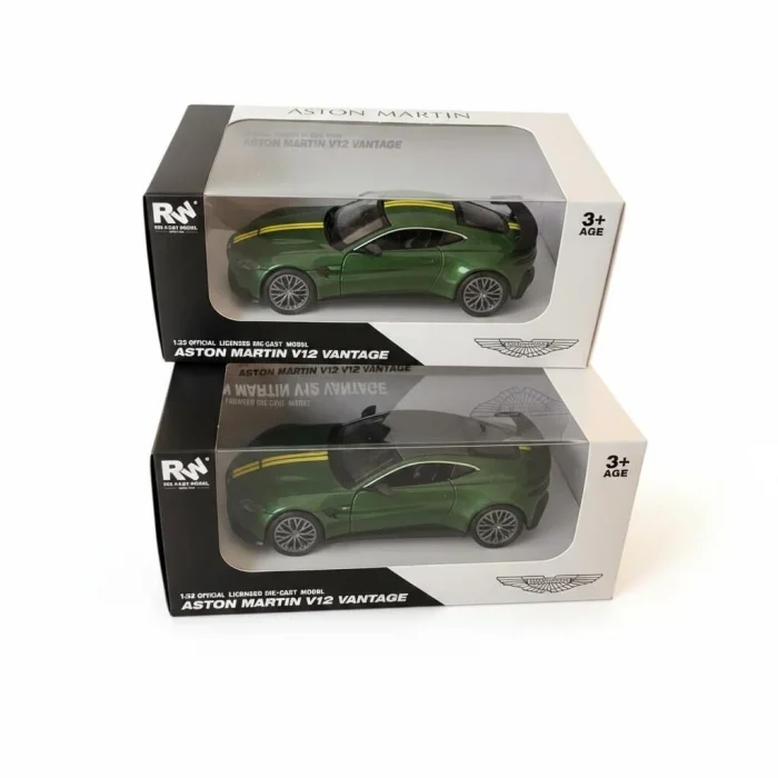 1:32 Metal Aston Martin Vantage Çek Bırak Araba - Diecast Model, Koleksiyonluk Oyuncak BX-313509