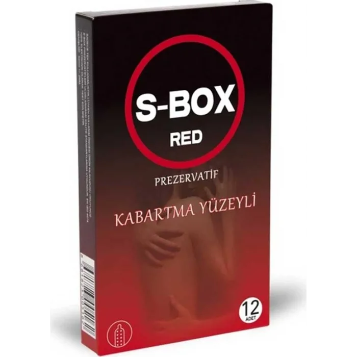 S-Box Kabartma Yüzeyli Prezervatif 12li